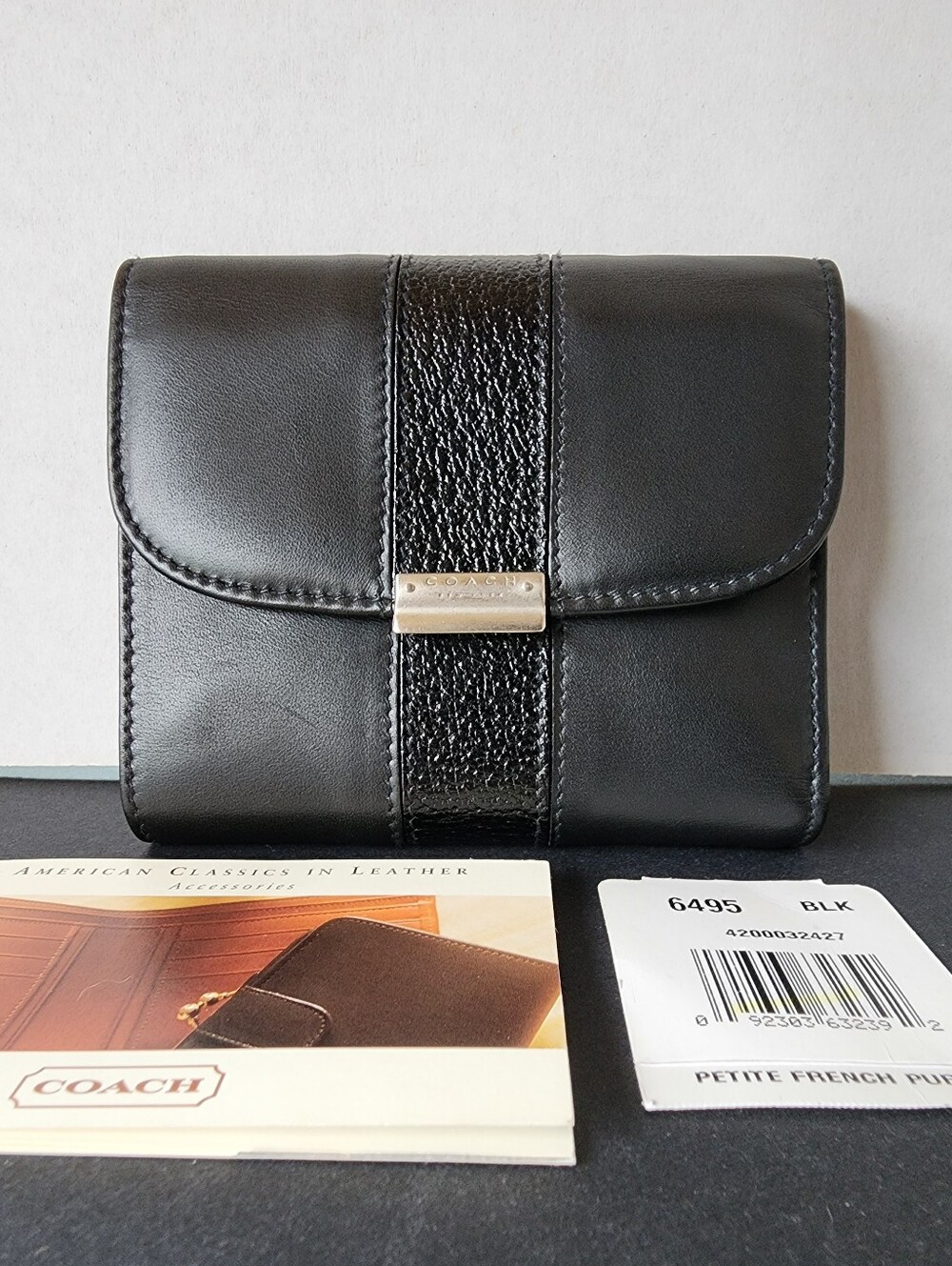 ✨️NWT✨️ Coach Vintage Compact Wallet, Bridle Collection, 1999, Made In Italy